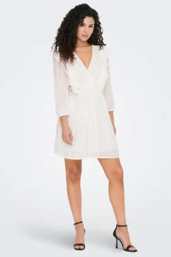 Vestido Corto Volantes