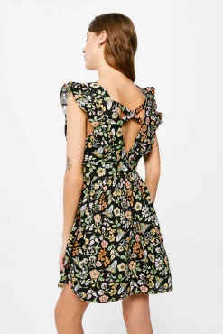Vestido Corto Volantes Volumen