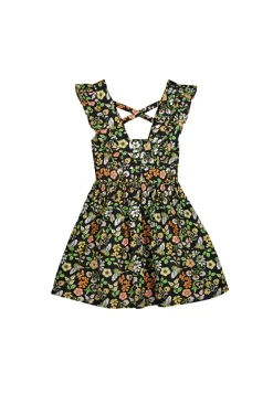 Vestido Corto Volantes Volumen