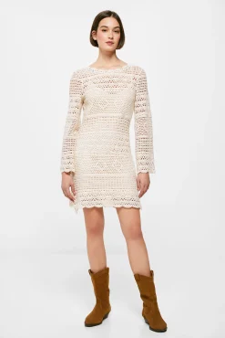 Vestido Crochet Escote Espalda