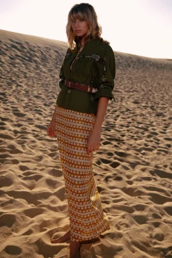 Vestido De Encaje De Punto