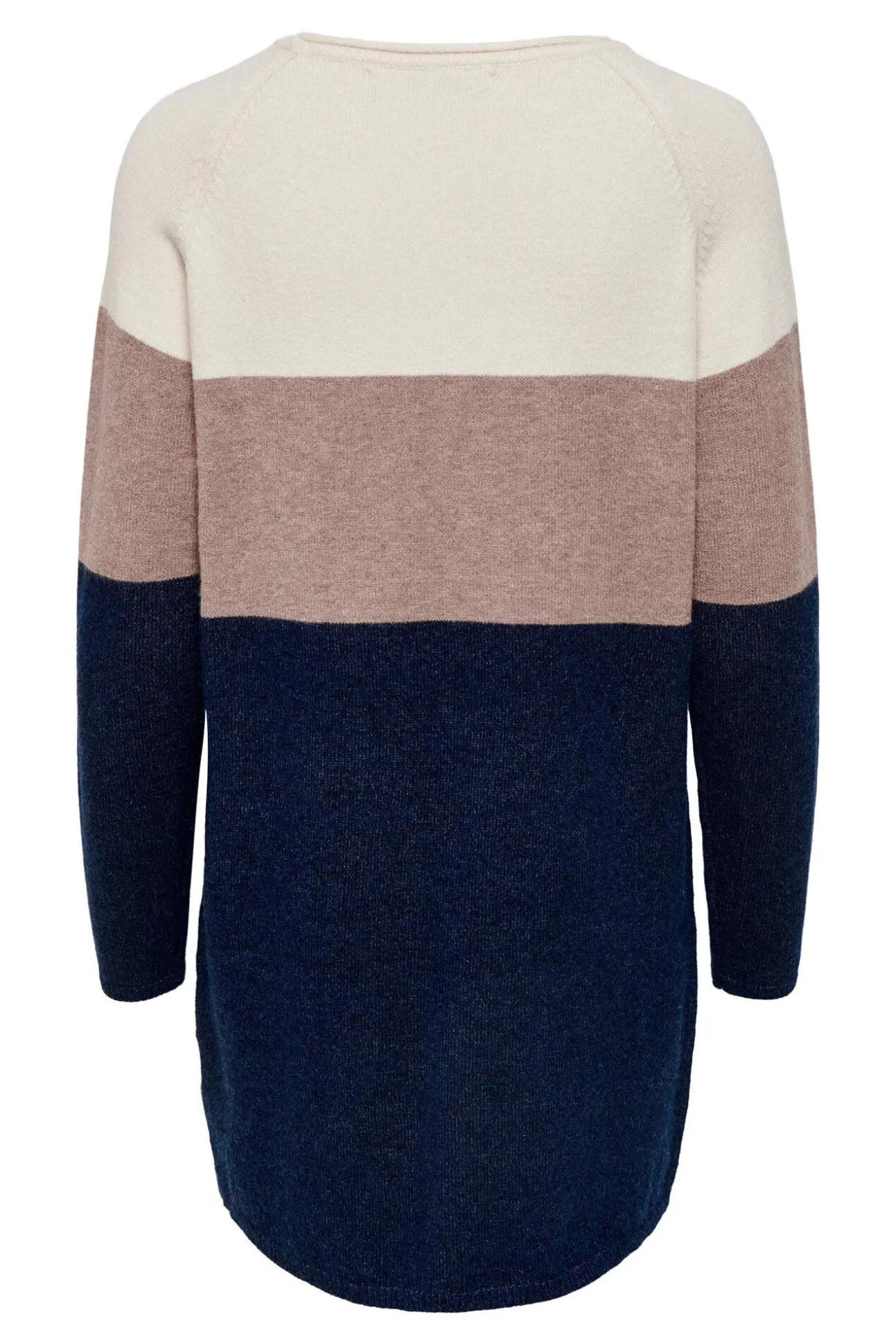 Vestido De Punto Color Block