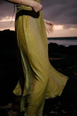 Vestido De Punto Halter