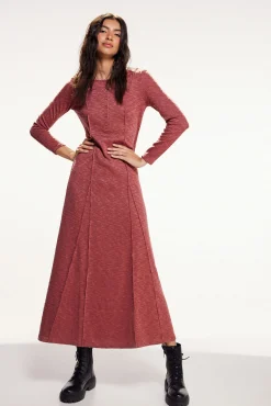 Vestido De Punto Largo.