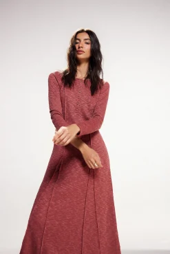 Vestido De Punto Largo.