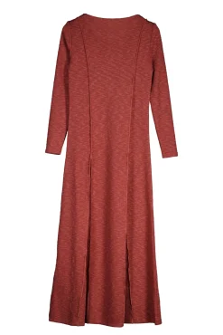 Vestido De Punto Largo.