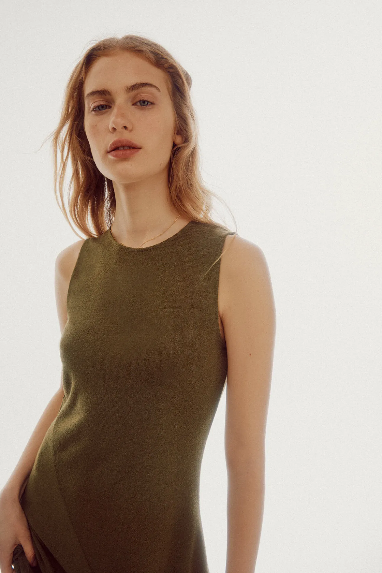 Vestido De Punto Midi