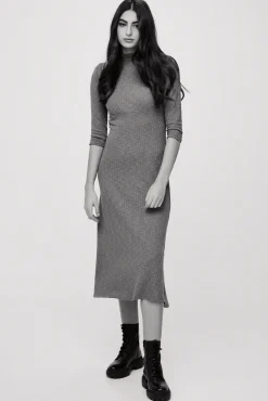 Vestido De Punto Midi