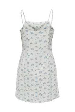 Vestido De Tirantes Con Lino