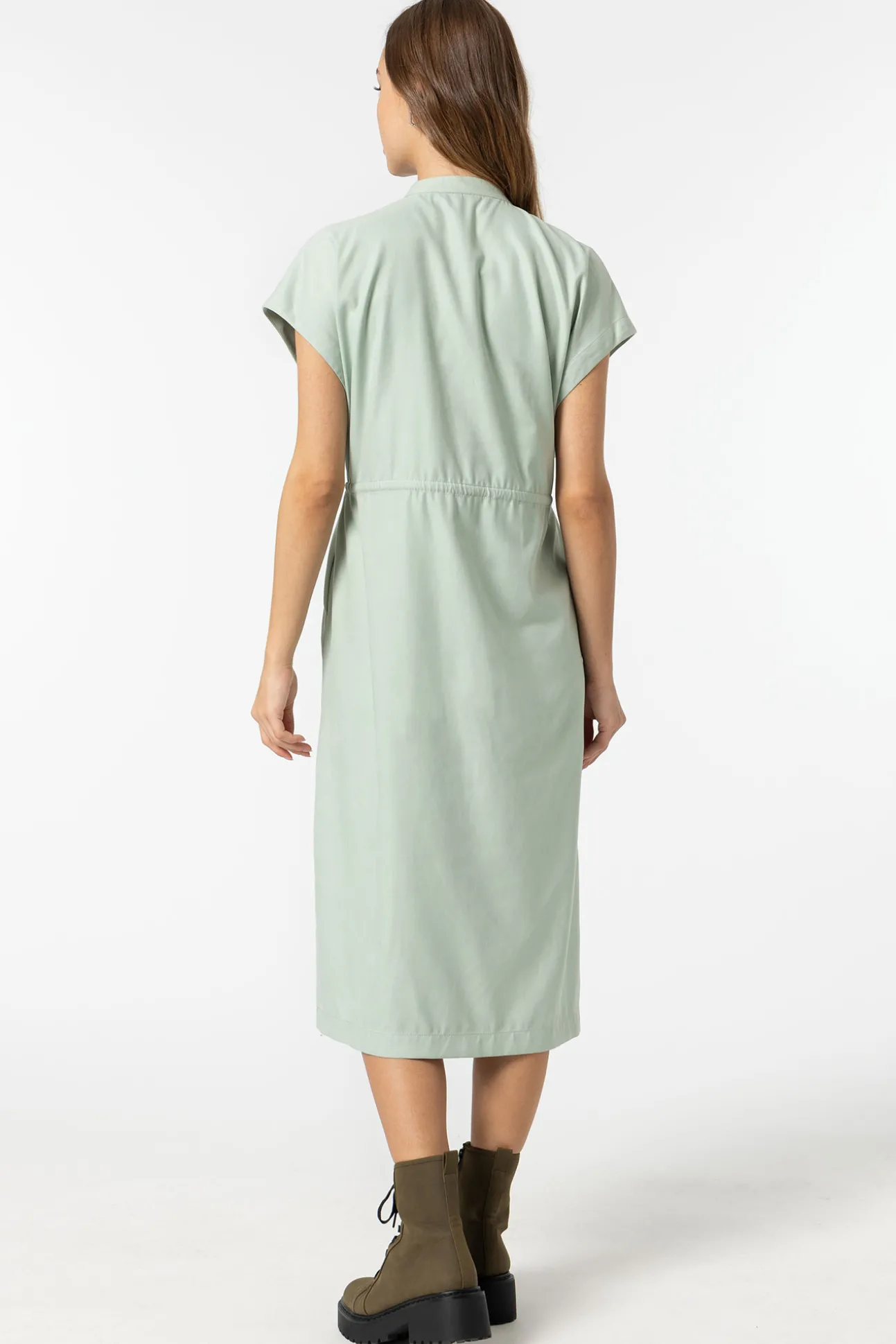 Vestido Efecto Piel De Melocoton