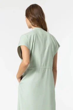 Vestido Efecto Piel De Melocoton