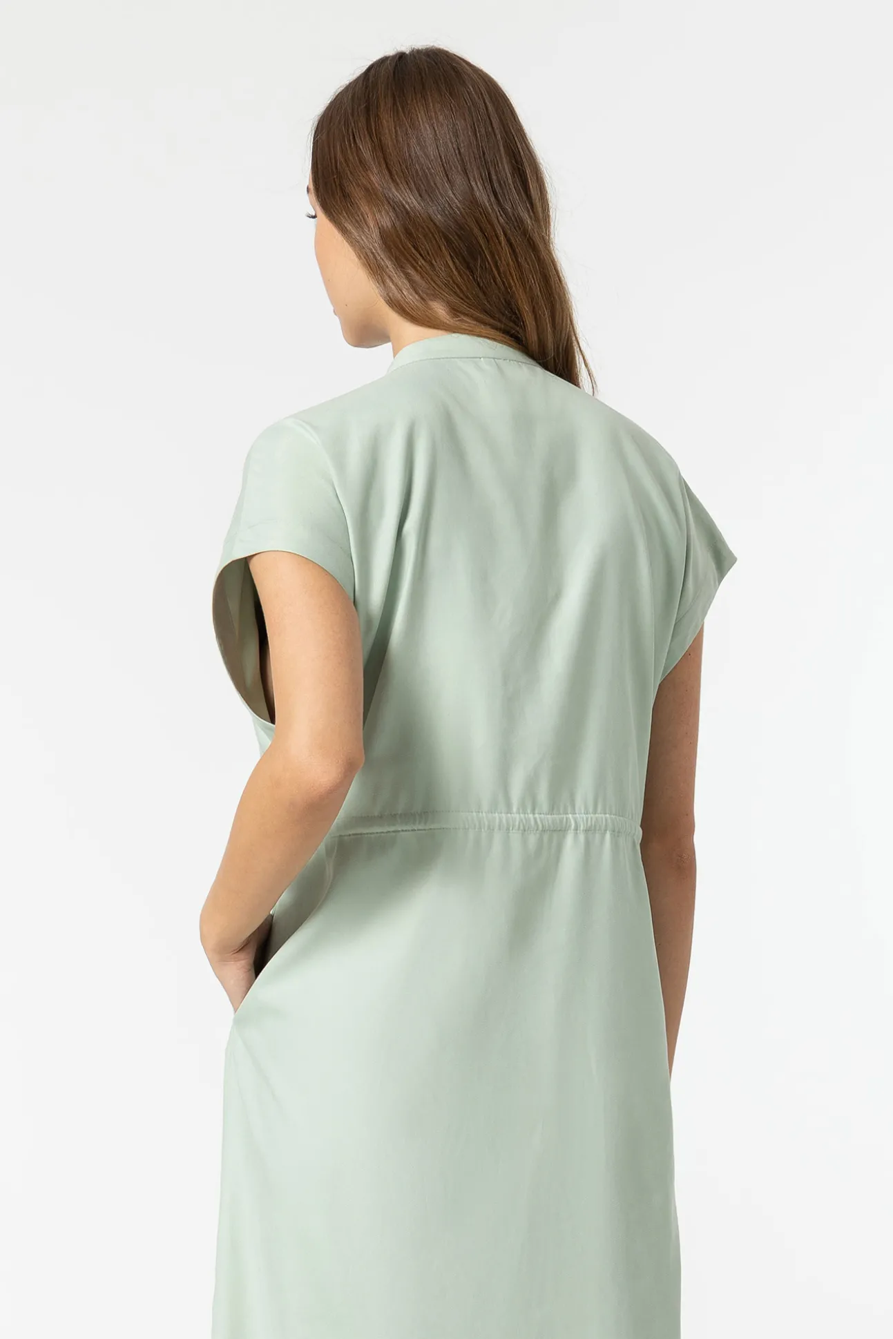 Vestido Efecto Piel De Melocoton