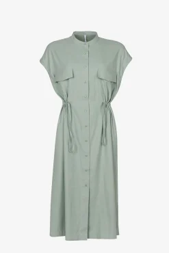Vestido Efecto Piel De Melocoton