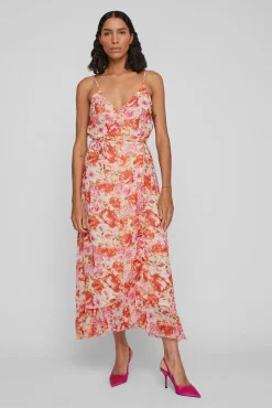 Vestido Envolvente De Tirantes