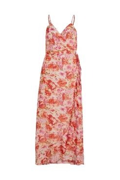 Vestido Envolvente De Tirantes
