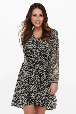 Vestido Escote Pico