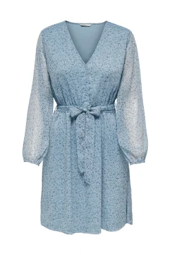 Vestido Escote Pico