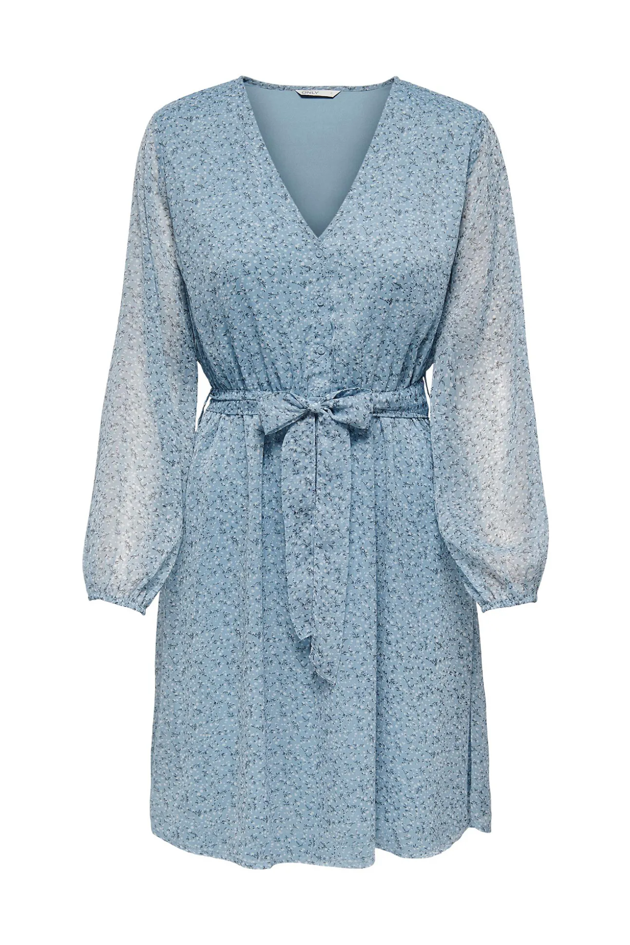 Vestido Escote Pico