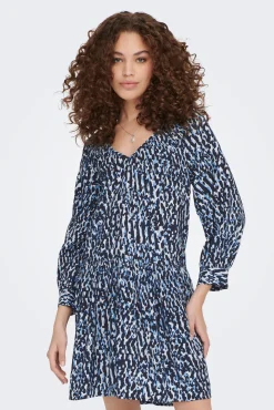 Vestido Estampado Corto