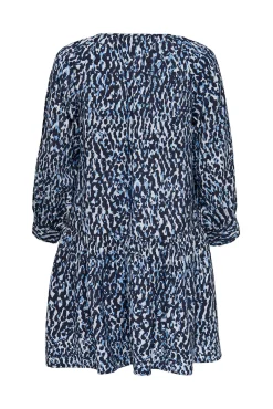 Vestido Estampado Corto