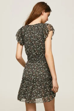 Vestido Estampado Corto.