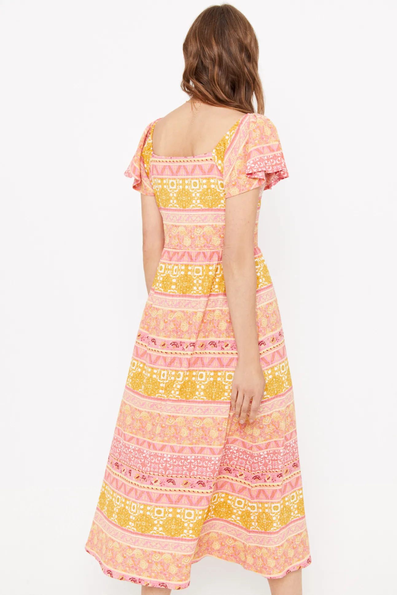 Vestido Estampado Estructura
