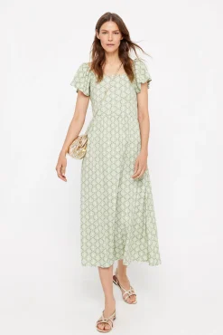 Vestido Estampado Estructura
