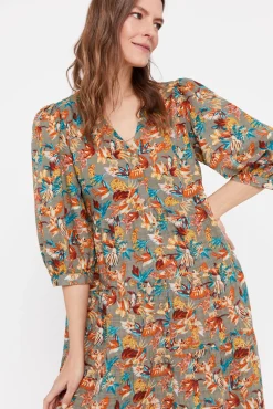Vestido Estampado Flores