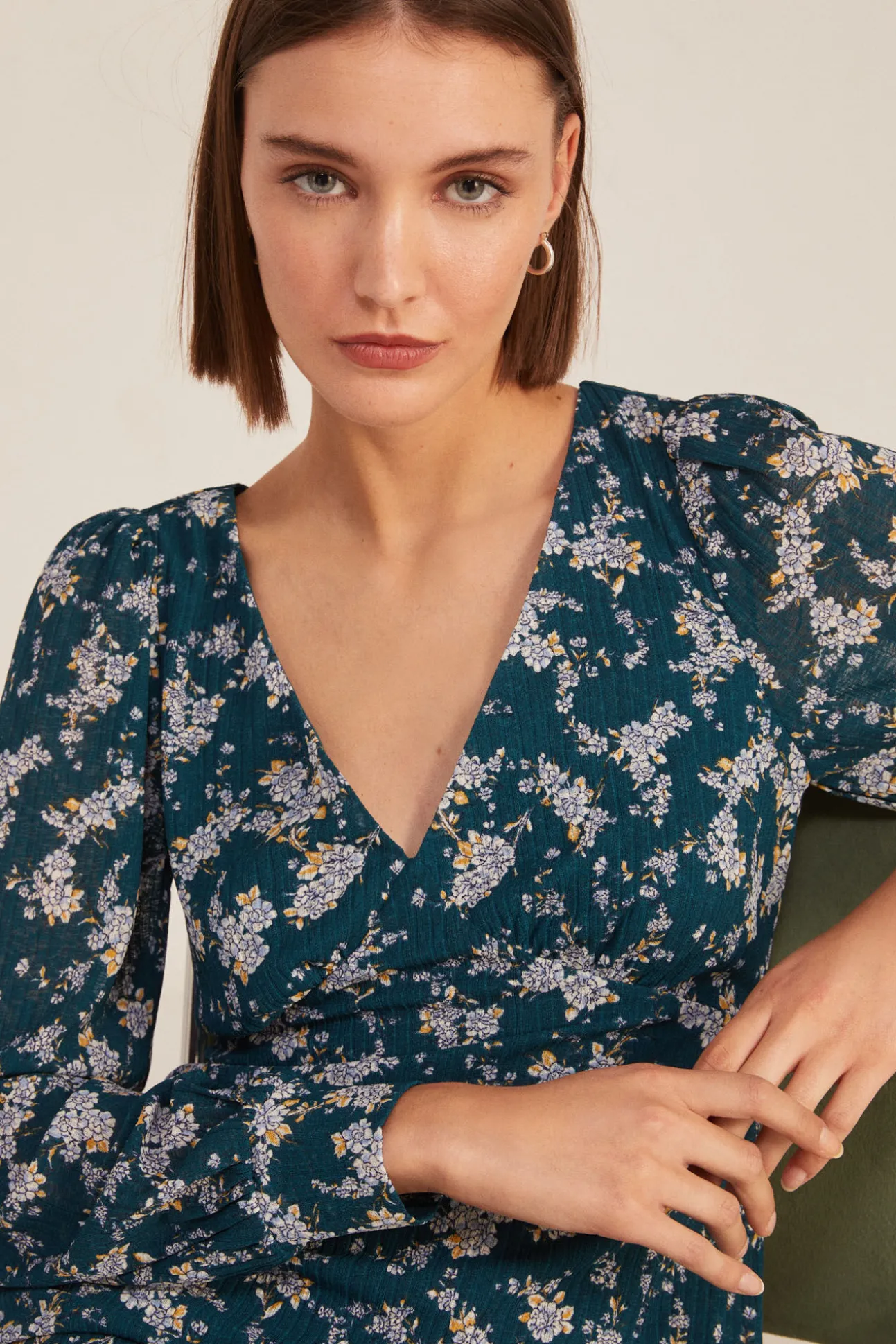 Vestido Estampado Flores