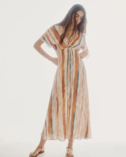 Vestido Estampado Tie Dye