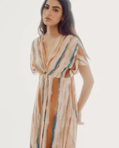 Vestido Estampado Tie Dye