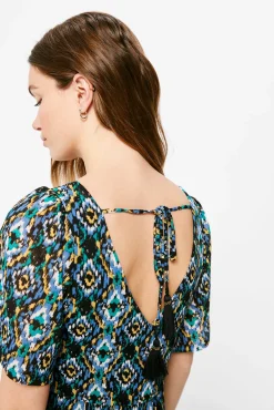 Vestido Estampado Volumen
