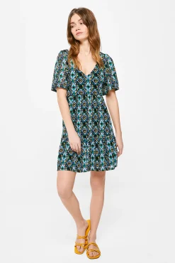 Vestido Estampado Volumen