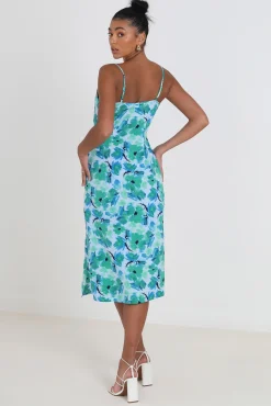 Vestido Floral De Tirantes