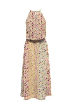 Vestido Largo Cuello Halter