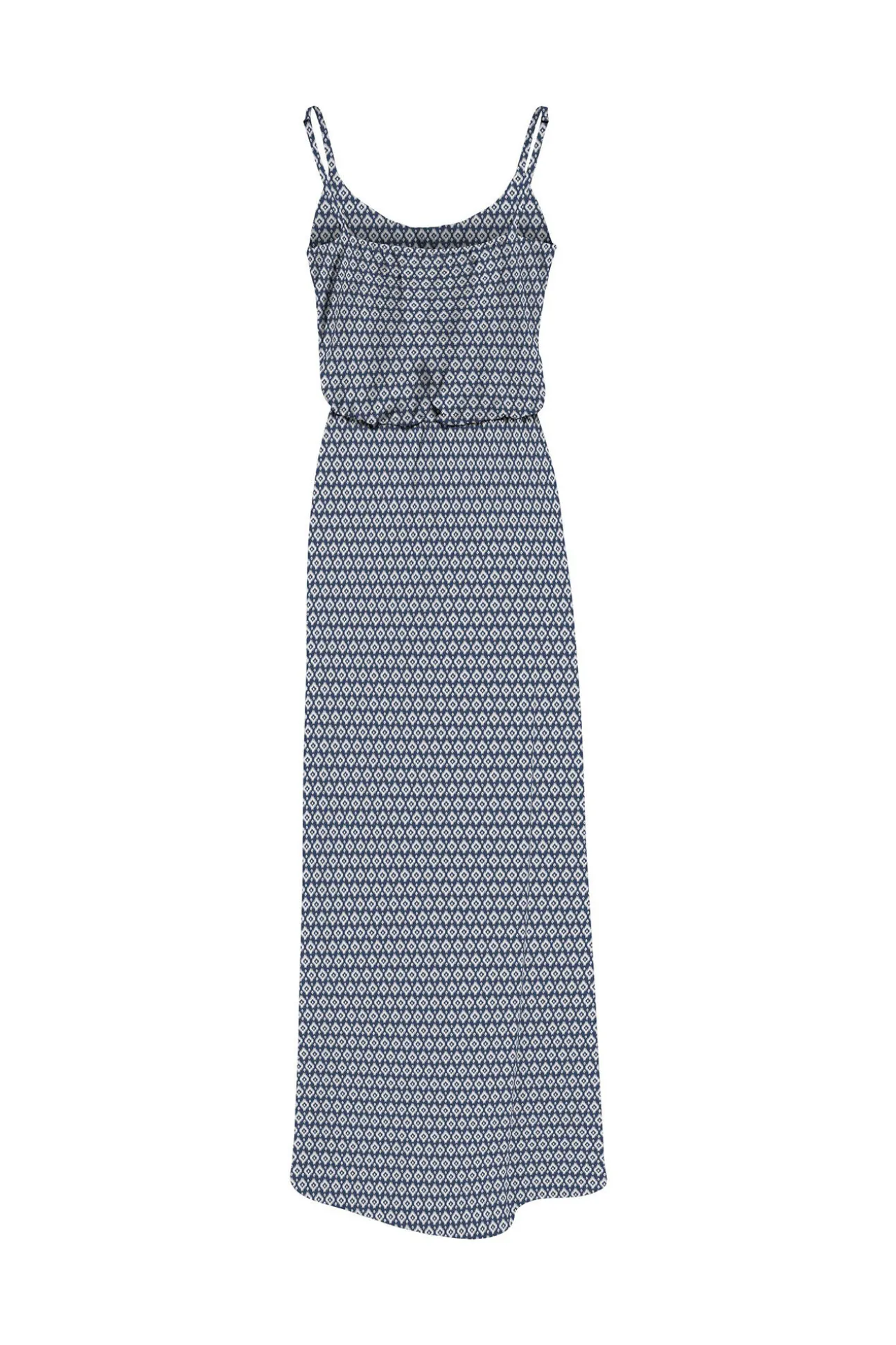 Vestido Largo Estampado Tirantes