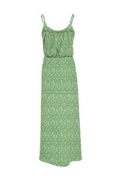 Vestido Largo Estampado Tirantes