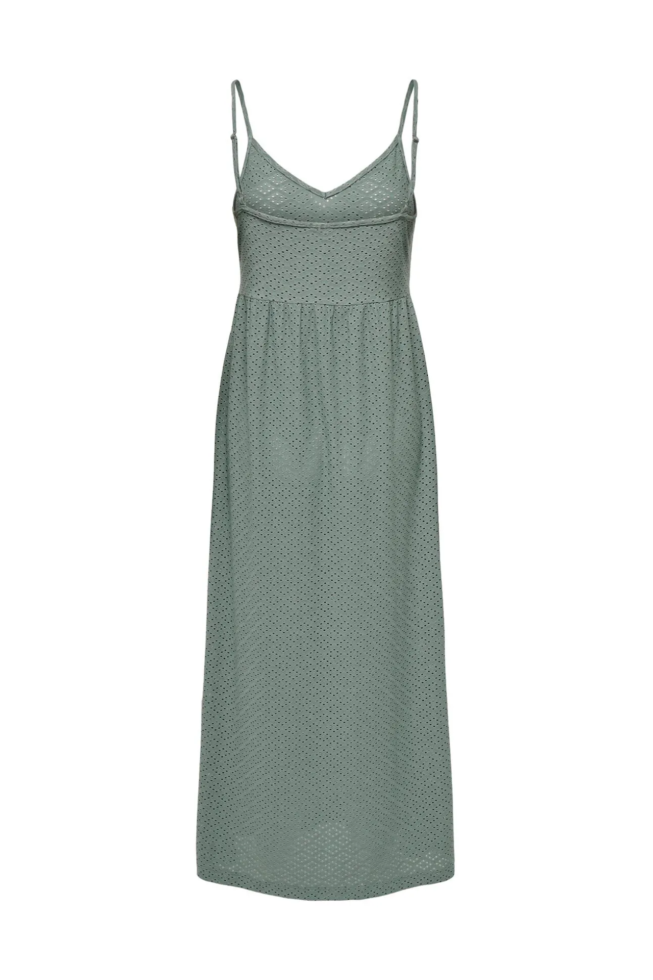 Vestido Largo Fluido De Tirantes