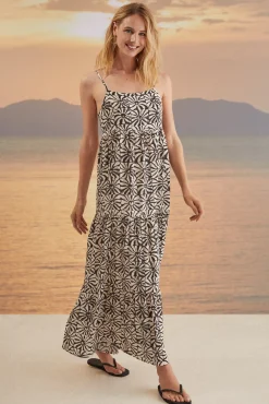 Vestido Largo Geometrico