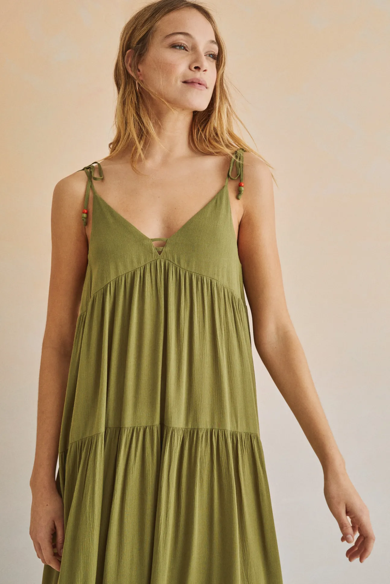 Vestido Largo Tirantes