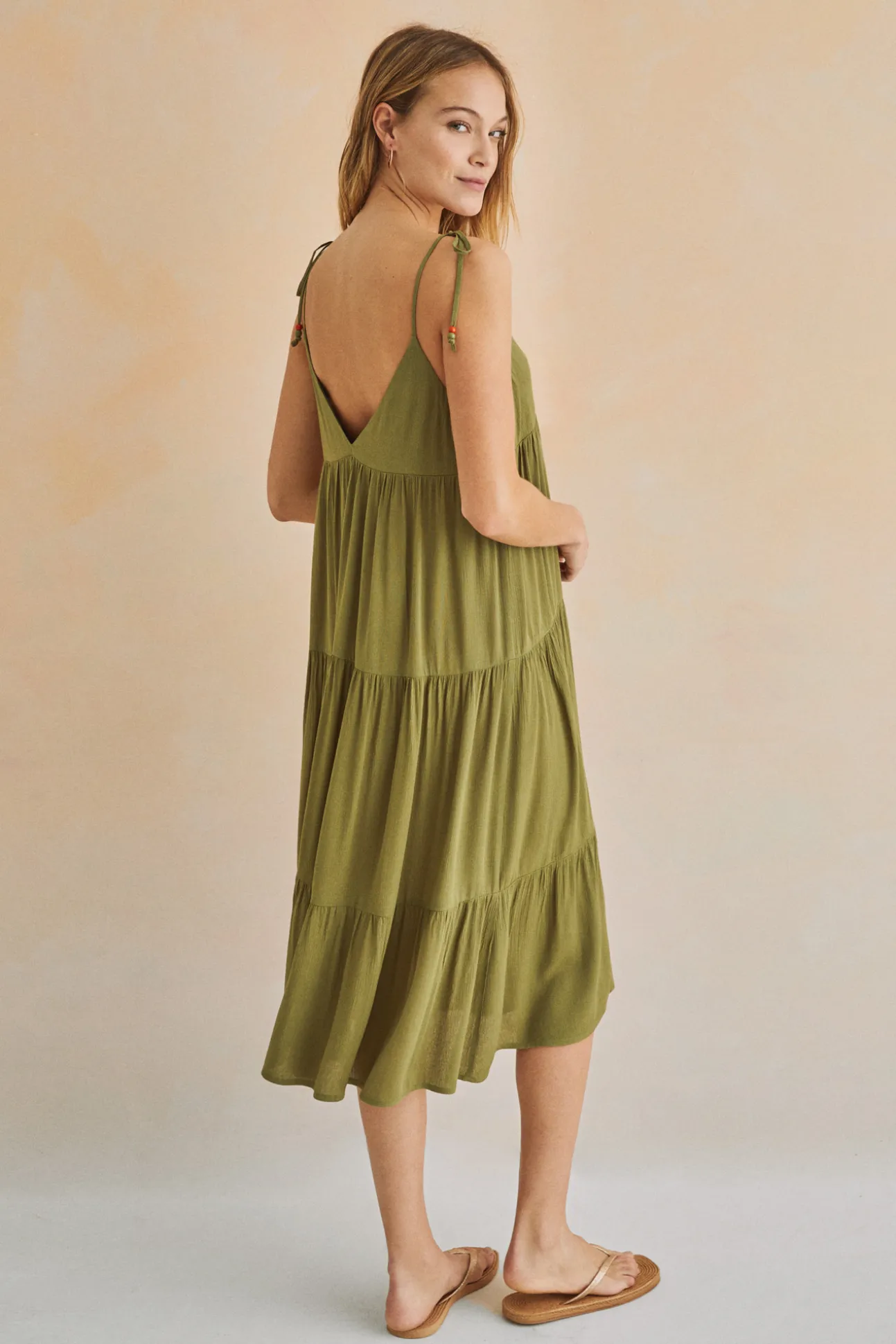 Vestido Largo Tirantes
