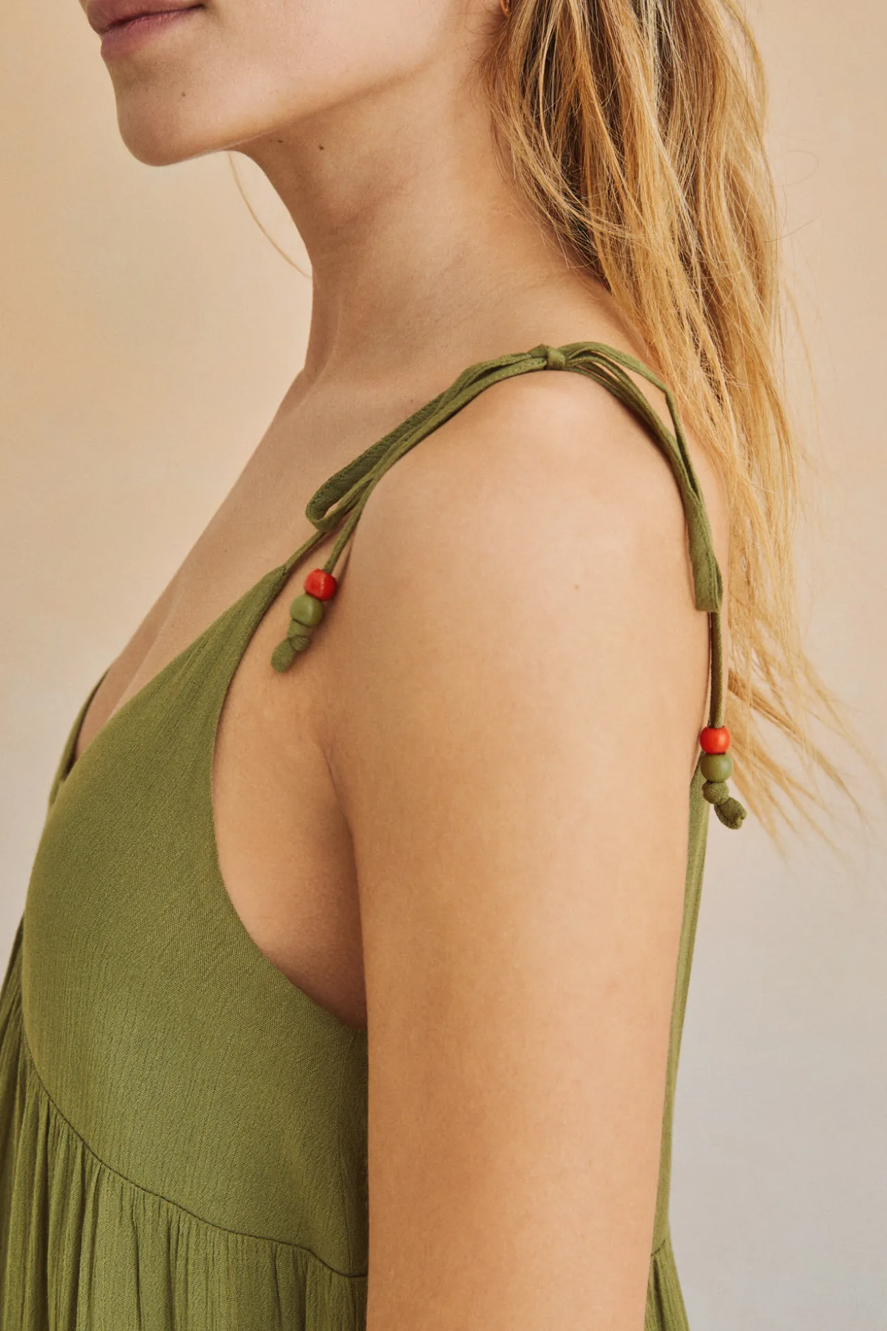 Vestido Largo Tirantes