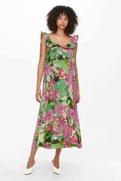 Vestido Largo Tirantes