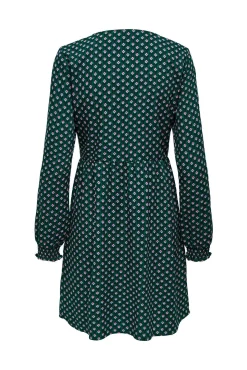 Vestido Manga Larga Cut Out