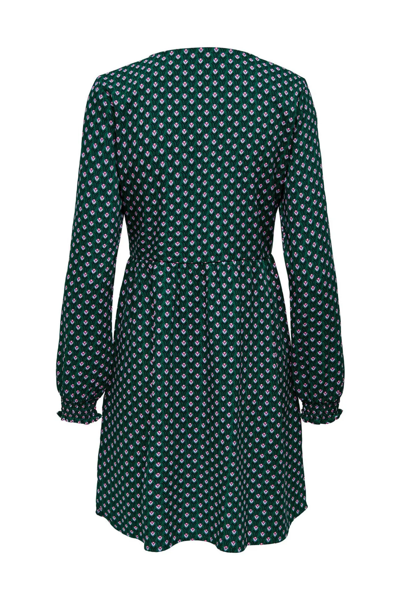 Vestido Manga Larga Cut Out