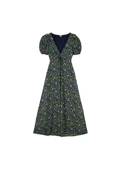 Vestido Midi Abertura Escote