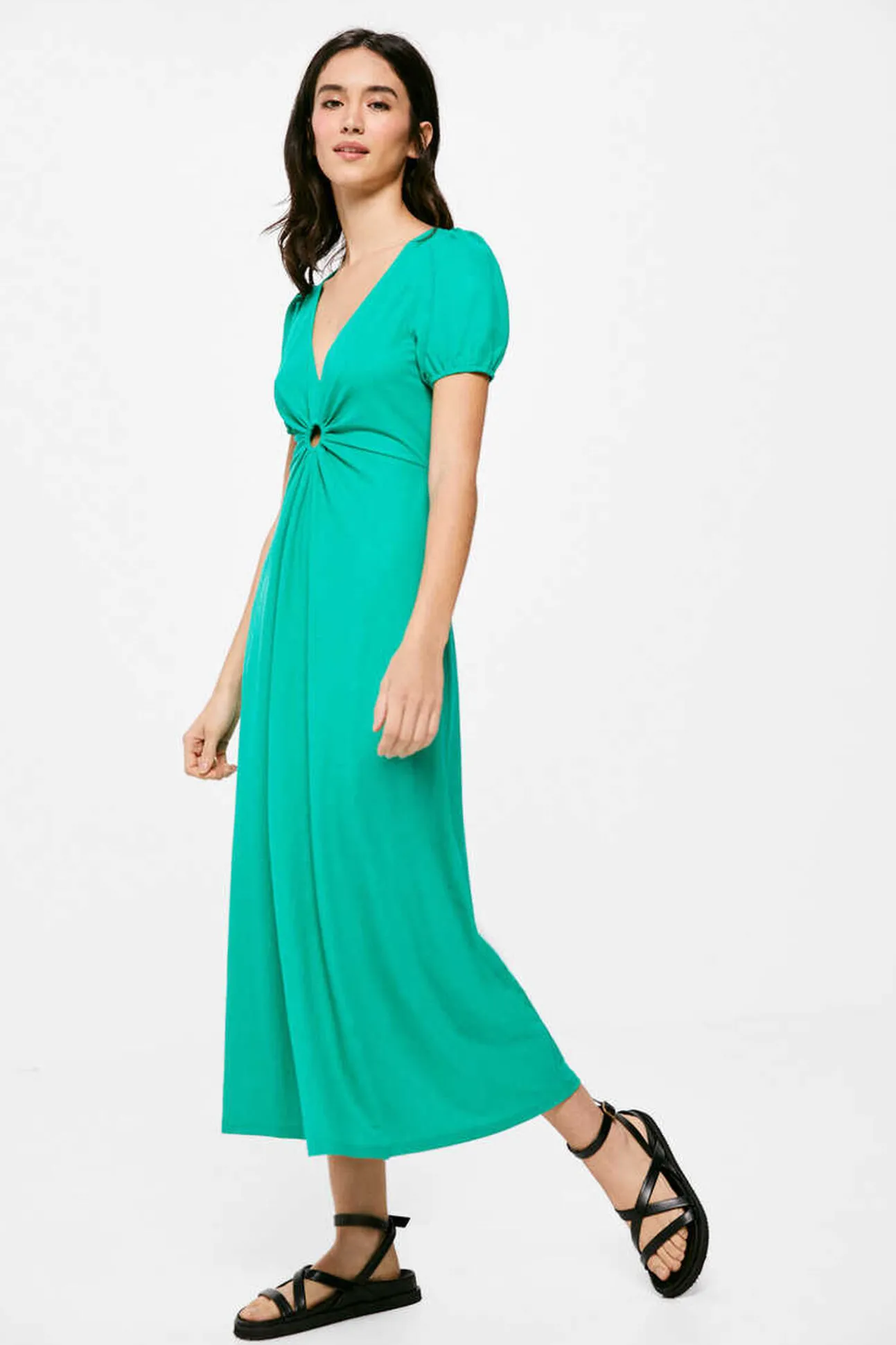Vestido Midi Arandela
