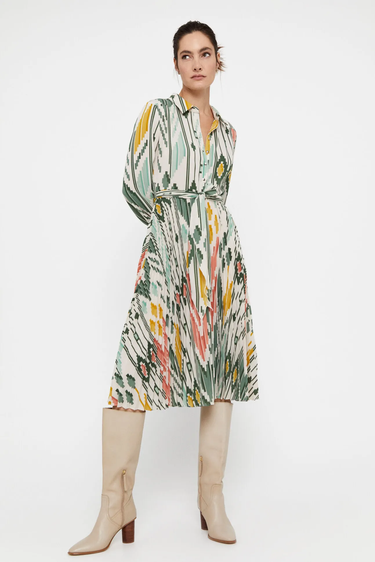 Vestido Midi Camisero