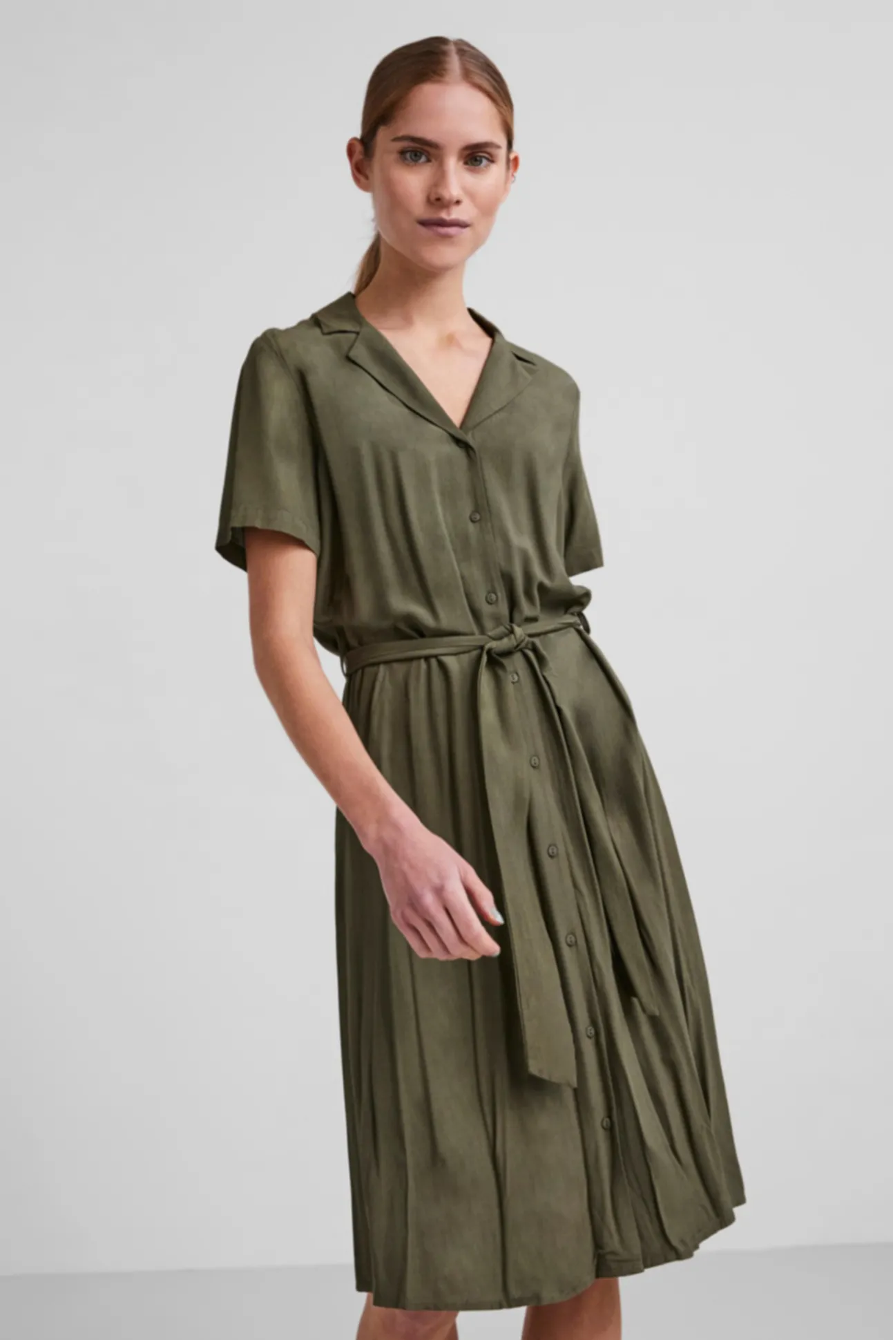 Vestido Midi Camisero