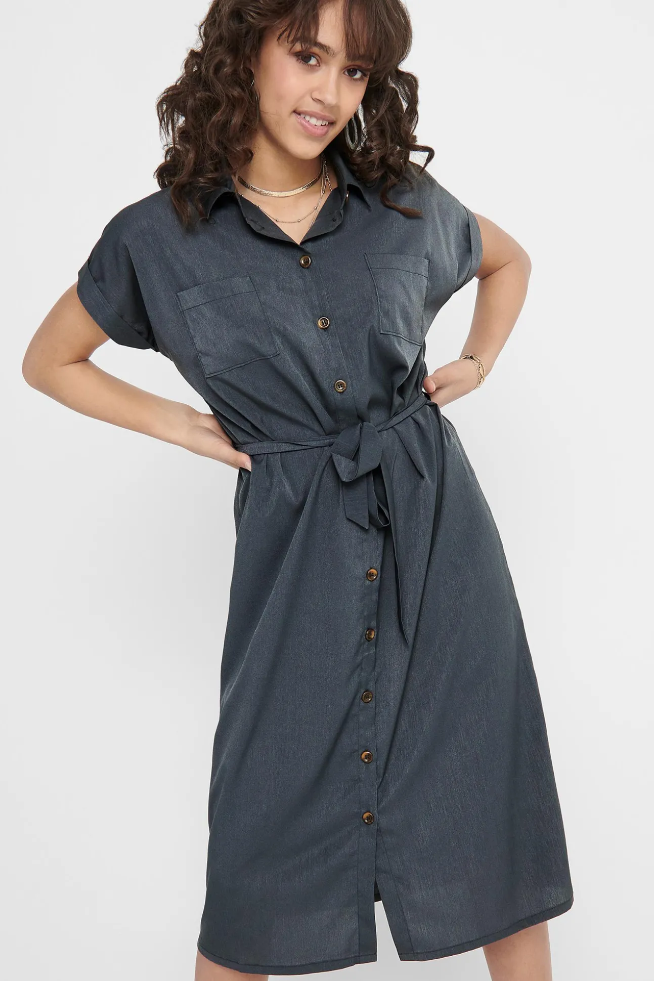 Vestido Midi Camisero